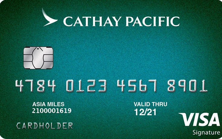 Cathay Pacific Visa Signature card