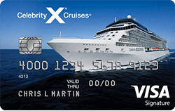 Celebrity Cruises Visa Signature Card